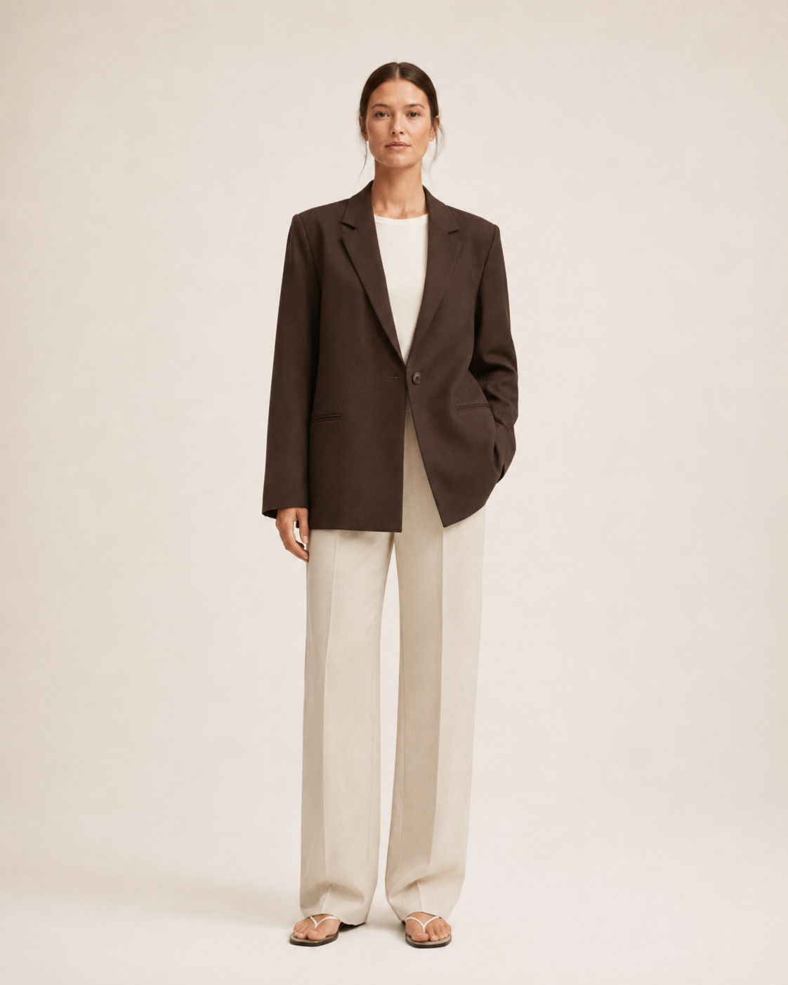 NORI Minimal Blazer fra den fiktive NORI-webshop